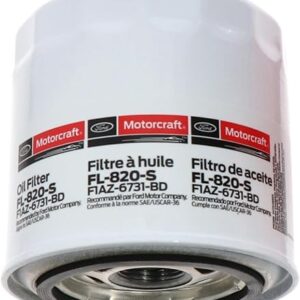 Motorcraft Engine Oil Filter - FL-820-S (OE Replacement for Select Models and Years of Ford, Lincoln, & Mercury Vehicles)