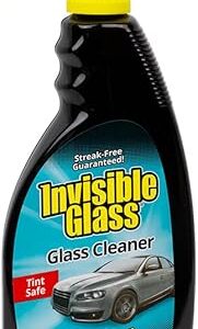 Invisible Glass 92164 Premium Glass Cleaner Spray for Car Windshields and Windows, Automotive and Home Window Cleaner, Streak-Free, Ammonia-Free, Tint-Safe – 22 fl oz