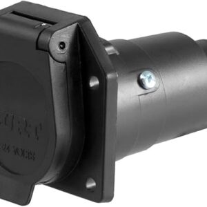CURT 58150 Vehicle-Side 7-Pin RV Blade Trailer Wiring Harness Connector