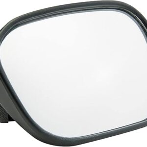 Raider R25 3.5" x 2.25" Powersports Velcro Hand Mirror for Motorcycle/Snowmobile/ATV/UTV/PWC (Single)
