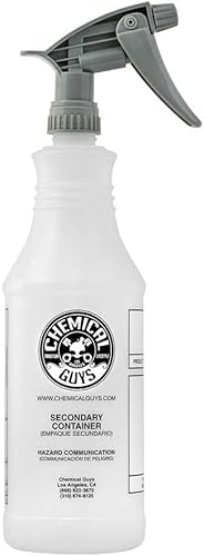 Chemical Guys ACC_130 Professional Chemical Guys Chemical Resistant Heavy Duty Bottle and Sprayer, 32 oz