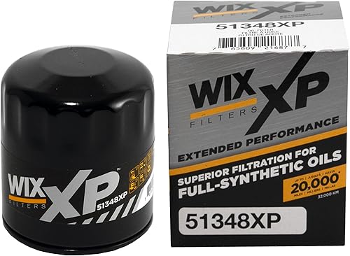 WIX 51348XP WIX XP Oil Filter Replacement, Built for Synthetic Oil - Compatible With Various Chrysler/Dodge/Jeep, GM, Saturn Lexus, Saab, Suzuki, Toyota, Ford, Lincoln, Mercury, Land Rover, Mazda, VW