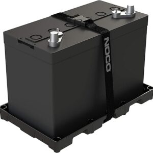 NOCO BT31S Group 31 Heavy-Duty Battery Tray for Marine, RV, Camper and Trailer Batteries