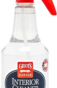 Griot's Garage Interior Cleaner Spray for Car Seats, Carpet, Upholstery Fabric, Floor Mat, Vinyl, Dashboard, Ideal for Truck, SUV, RV, Boat, and More, 10956, 22 Fl Oz