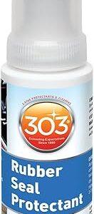 303 Products Rubber Seal Protectant, Conditions & Restores Car Door, Window & Weatherstrip Seals, Prevents Cracking & Fading, UV Protection, Non-Greasy Finish, 3.4 fl. oz