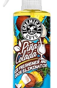 Chemical Guys AIR22916 Pina Colada Air Freshener and Odor Eliminator, (Great for Cars, Trucks, SUVs, RVs, Home, Office, Dorm Room & More) 16 fl oz