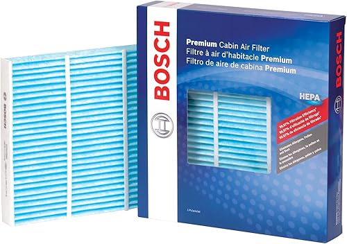 BOSCH 6081C HEPA Cabin Air Filter - Compatible with Select Ford Expedition, F-150, F-150 Lightning, F-250 , F-350 , F-450, F-550 Super Duty; Lincoln Navigator