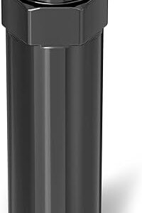White Knight 3800L6 Six Spline Key Adapter for M14 and 9/16" Thread 6 Spline Lug Nuts - Fits 13/16" & 7/8" Hex Wrench