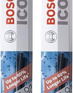 BOSCH 26A20A ICON Beam Wiper Blades - Driver and Passenger Side - Set of 2 Blades (26A & 20A)