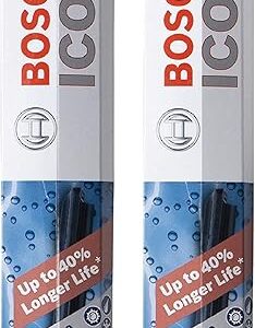 BOSCH 22A22B ICON Beam Wiper Blades - Driver and Passenger Side - Set of 2 Blades (22A & 22B)