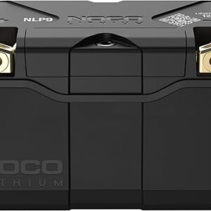 NOCO Lithium NLP9: Ultra-Light 12V Lithium Powersport Battery – Group 9 – 3Ah – 400A Start Power – Intelligent BMS – UL Certified