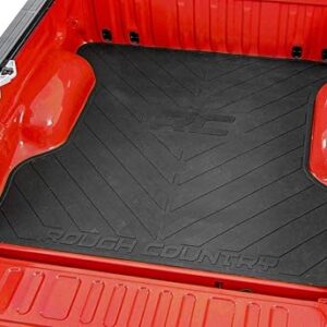 Rough Country Truck Bed Mat for Chevy Silverado & GMC Sierra 1500 (2019-2026) – Fits 5'10" BTear-Resistant Heavy-Duty Rubber, Non-Slip Protection