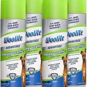 Bissell Woolite Advantage Heavy Traffic Carpet Foam 4 Pack, 3320