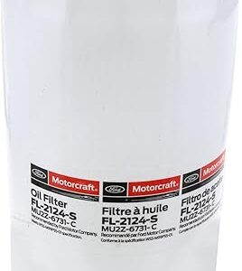 Motorcraft Engine Oil Filter- FL-2124-S (Replaces FL-2051-S/FL-2051) (OE Replacement for Ford: (Super Duty: 11-26 F-250/F-350/F-450, 11-25 F-550, 21-25 F-600) and (16-19 & 21-26 F-650/F-750) Vehicles)