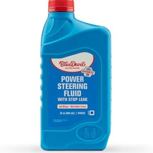BlueDevil Products Power Steering Fluid w/Stop Leak - 1 Quart
