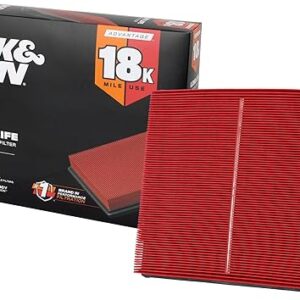 K&N Engine Air Filter: Long Life 18,000 Mile Replacement Air Filter: Compatible 2010-2026 Toyota/Lexus/Mitsubishi (Highlander, RAV4, Sienna, Avalon, Camry, ES 350, NX300, Rx350, L200, Triton) KNA-2443