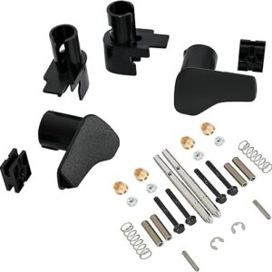 ECOTRIC Chassis Fuel Tank Fairing Handle Kit Compatible with 2004-2017 Volvo VN VNL Replacement for 20745996 20745997 20573596 20836662 20727160