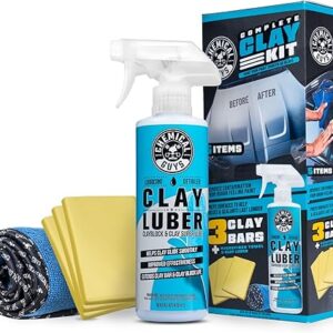 Chemical Guys Complete Clay Kit, Paint Restoration Kit for Cars, Trucks, SUVs, & More
