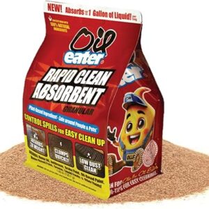 Rapid Clean Absorbent for Oil Spills, Automotive Spills, Paint Spills, Food Spills & Other Fluids