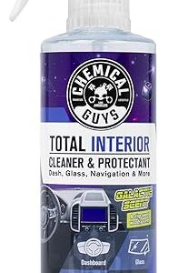 Chemical Guys Total Interior Cleaner & Protectant - (16 oz) All-in-One Car Interior Cleaner for Dash, Seats, Carpet, Glass, Vinyl, Leather, and Plastic - Galactic Scent