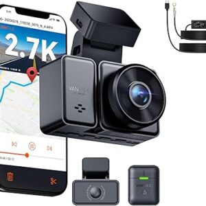 Dash Cam Front and Rear, VANTRUE E2 4K Dual Dash Camera
