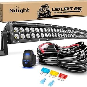 Auxbeam LED Light Bar 52 Inch Curved