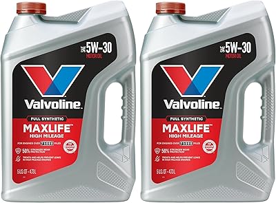 Valvoline High Mileage with MaxLife Technology 5W-30